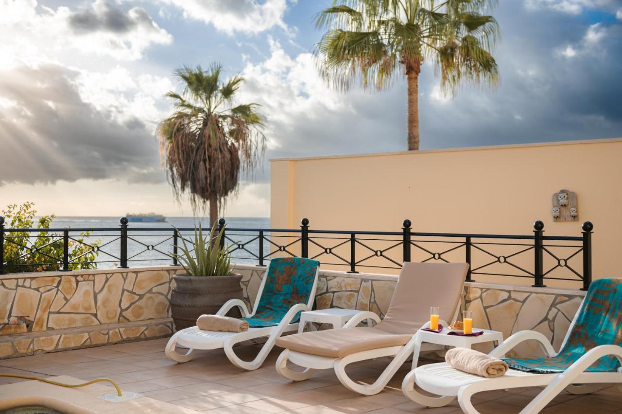Villa Faya On The First Ocean Line With New Heated Pool Лос Кристианос Экстерьер фото